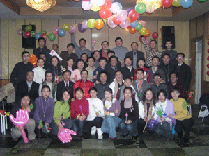黑龙江孟繁旭律师事务所2005年亚布力滑雪两日游之“金鸟奖”联欢晚会